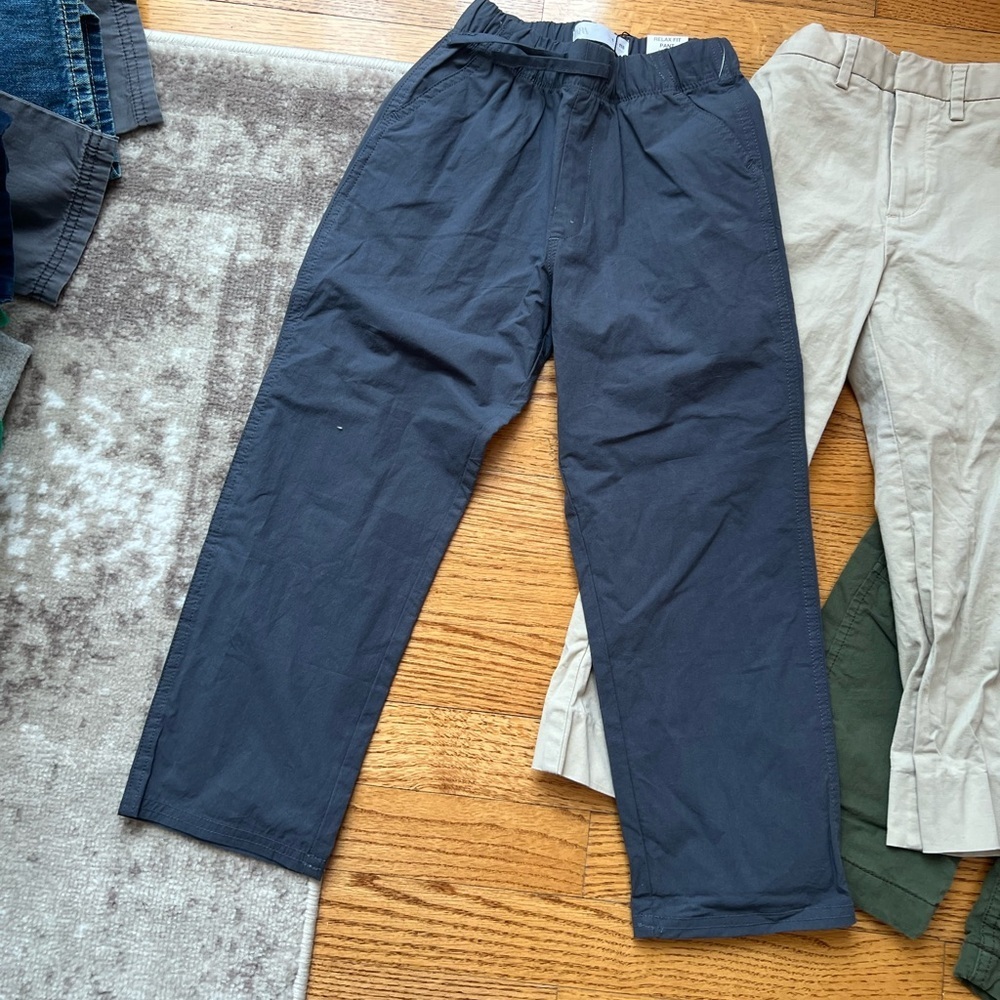 Zara Relaxed Fit Crewcuts Thompson Gap Kids Pants Bundle of 3 Size 6/S - Picture 3 of 8